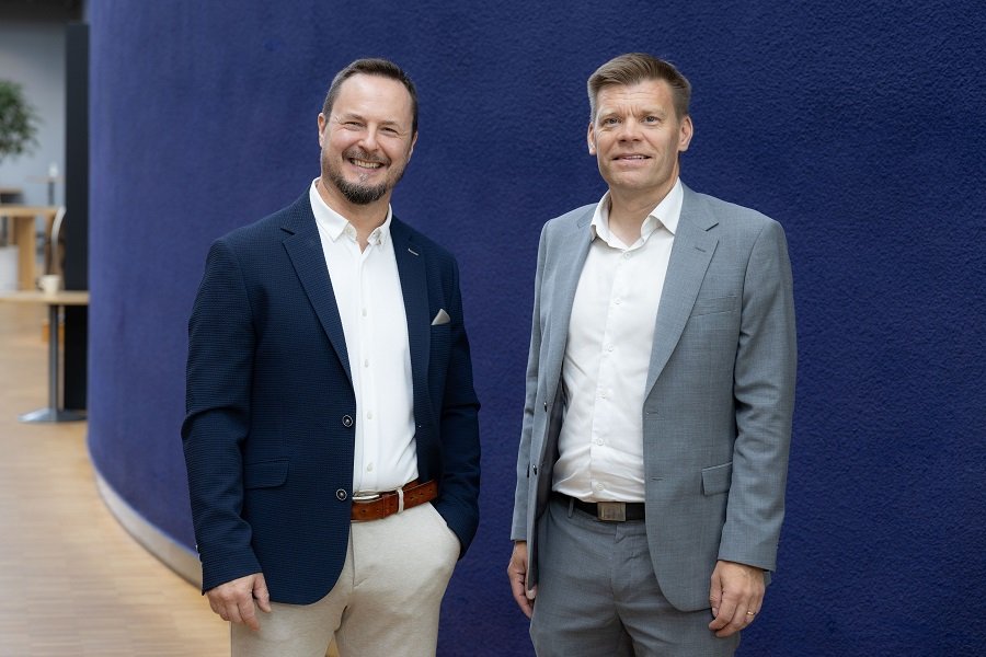 Kyberala ry:n toimitusjohtaja Peter Sund ja Kyberturvallisuuskeskuksen ylijohtaja Anssi Kärkkäinen.